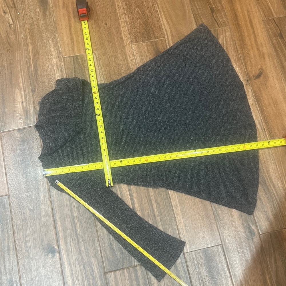 Old Navy Charcoal Long Sleeve Sweater  Dress…….383-Hanger - Picture 10 of 11